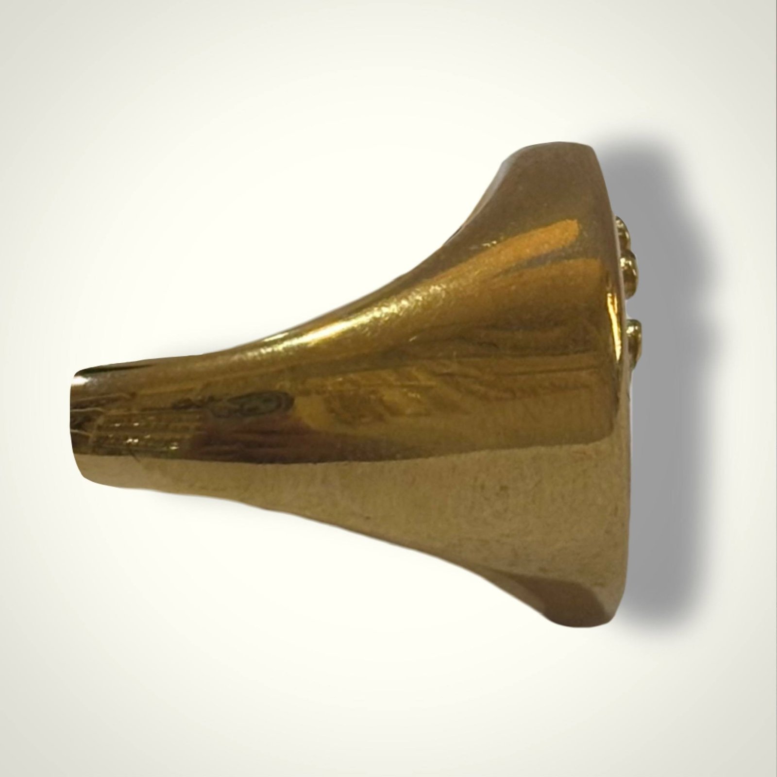 Nº 002 Anillo Cachaba con Sombrero y Bandera Gitana - Imagen 2