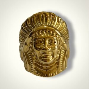 Nº028 Anillo cabeza de indio