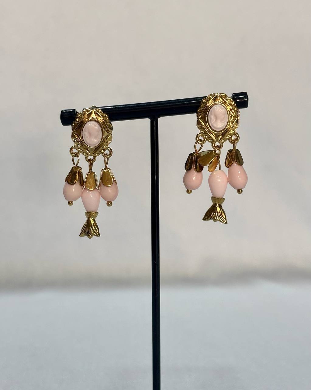 Pendientes de Corales con forma de pescado pequeños