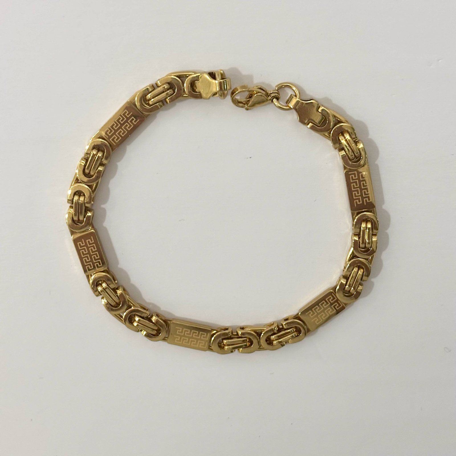 Pulsera plana labrado de Versace blanco - Imagen 2