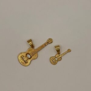 Medalla Guitarra con Piedra
