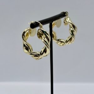 Argollas Rizadas Pequeñas