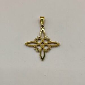 Medalla del Nudo de Ojo de Bruja