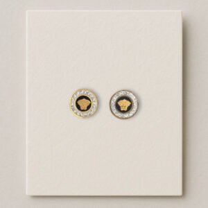 Pendientes Versa Pequeños con Brillo