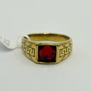 Nº043 Anillo Solitario con Labrado