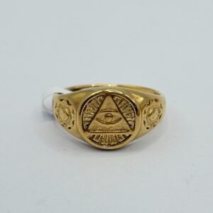 Nº104 Anillo Símbolo iluminati