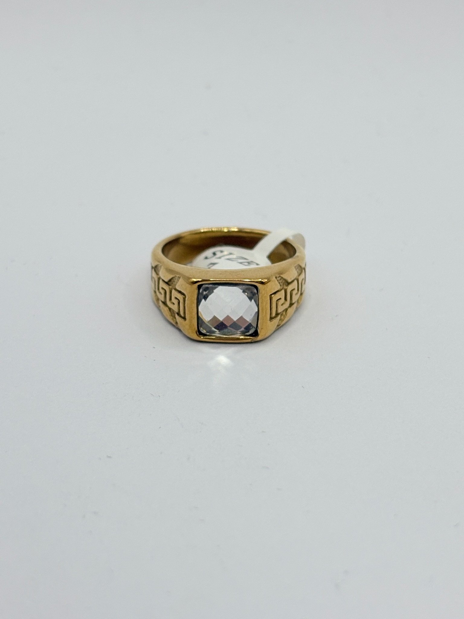 Nº043 Anillo Solitario con Labrado - Imagen 7