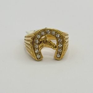 Nº091 Anillo Herradura de Caballo Circonitas