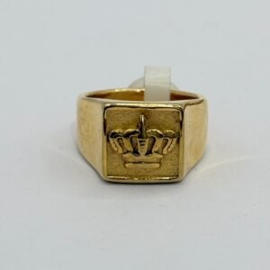 Nº088 Anillo Con corona