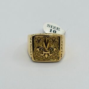 Nº086 Anillo Flor de Liz