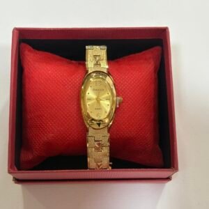 Nº001 Reloj Mujer Dorado Labrado