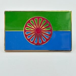 Nº141 Anillo Bandera Gitana 1 dedo Placa