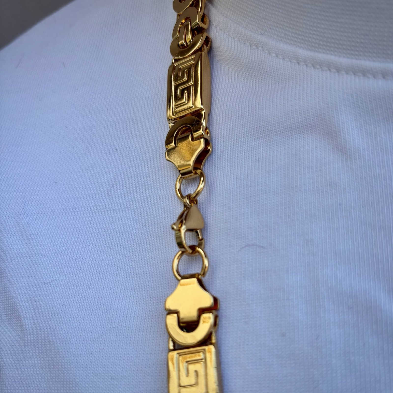 Cadena Ver-sace plana Labrada 80 cm - Imagen 4