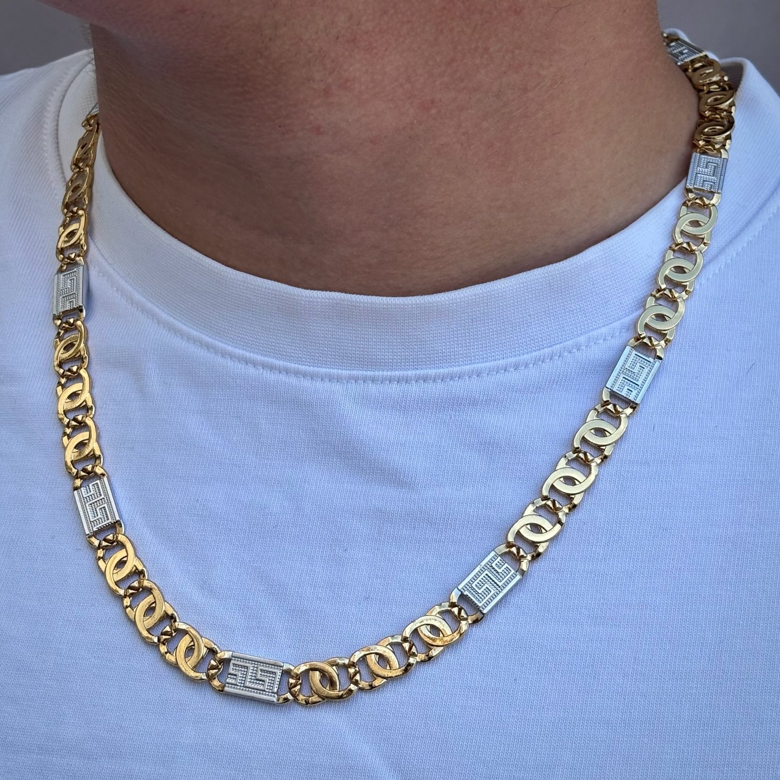 Cadenas Labrada de Ver-sace Plana