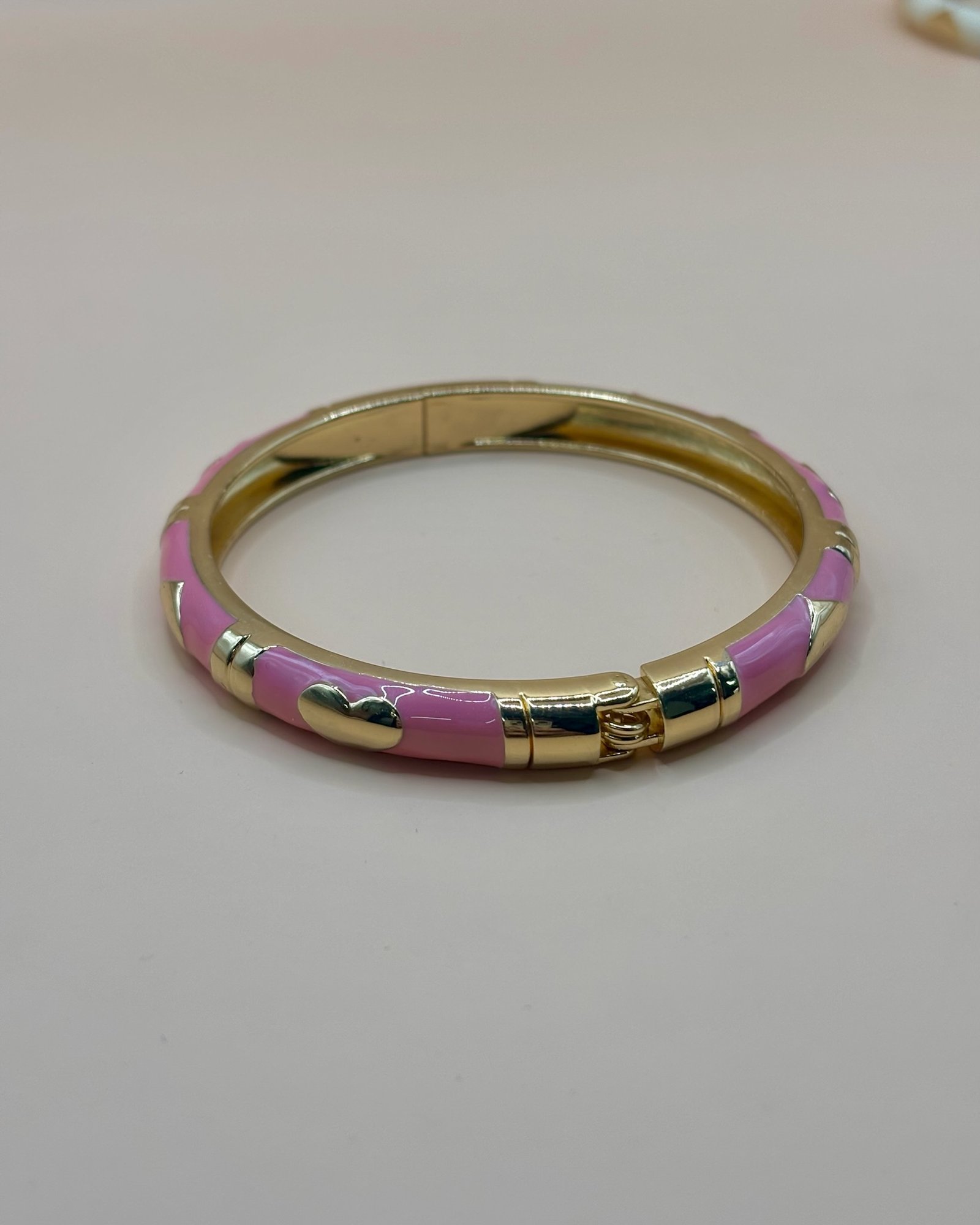 Pulseras corazón esmaltado luxe - Imagen 4