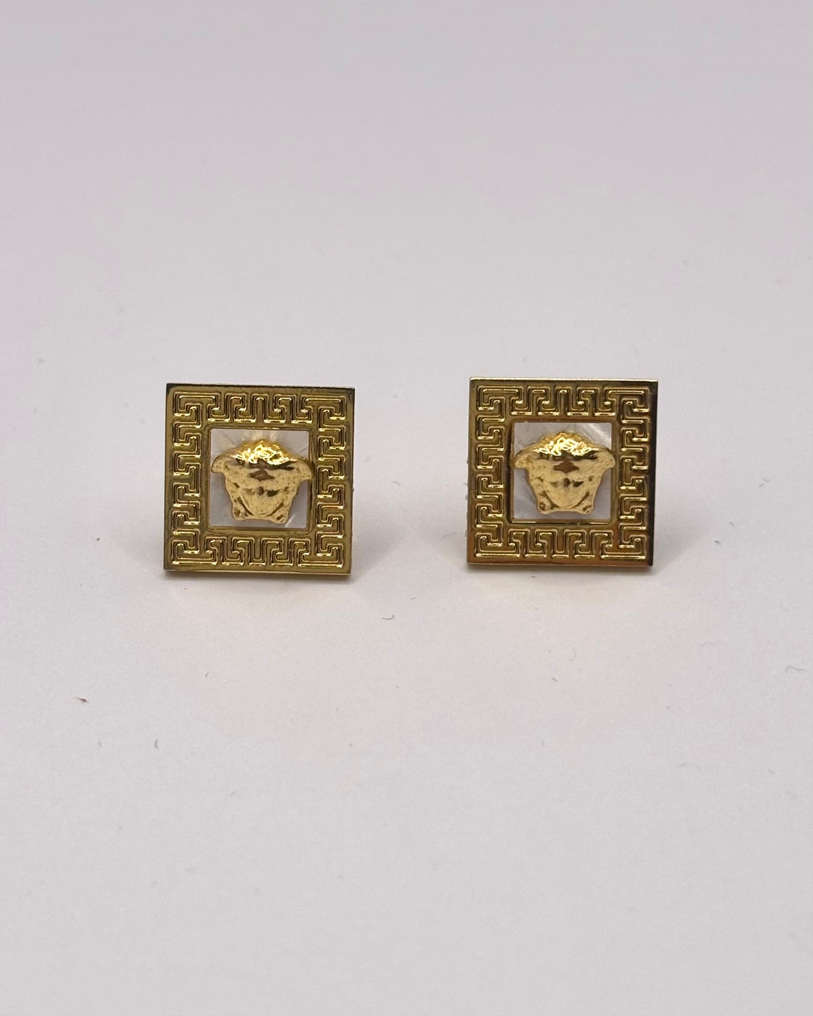 Pendientes Ver-sace Cuadrados - Modelo 1