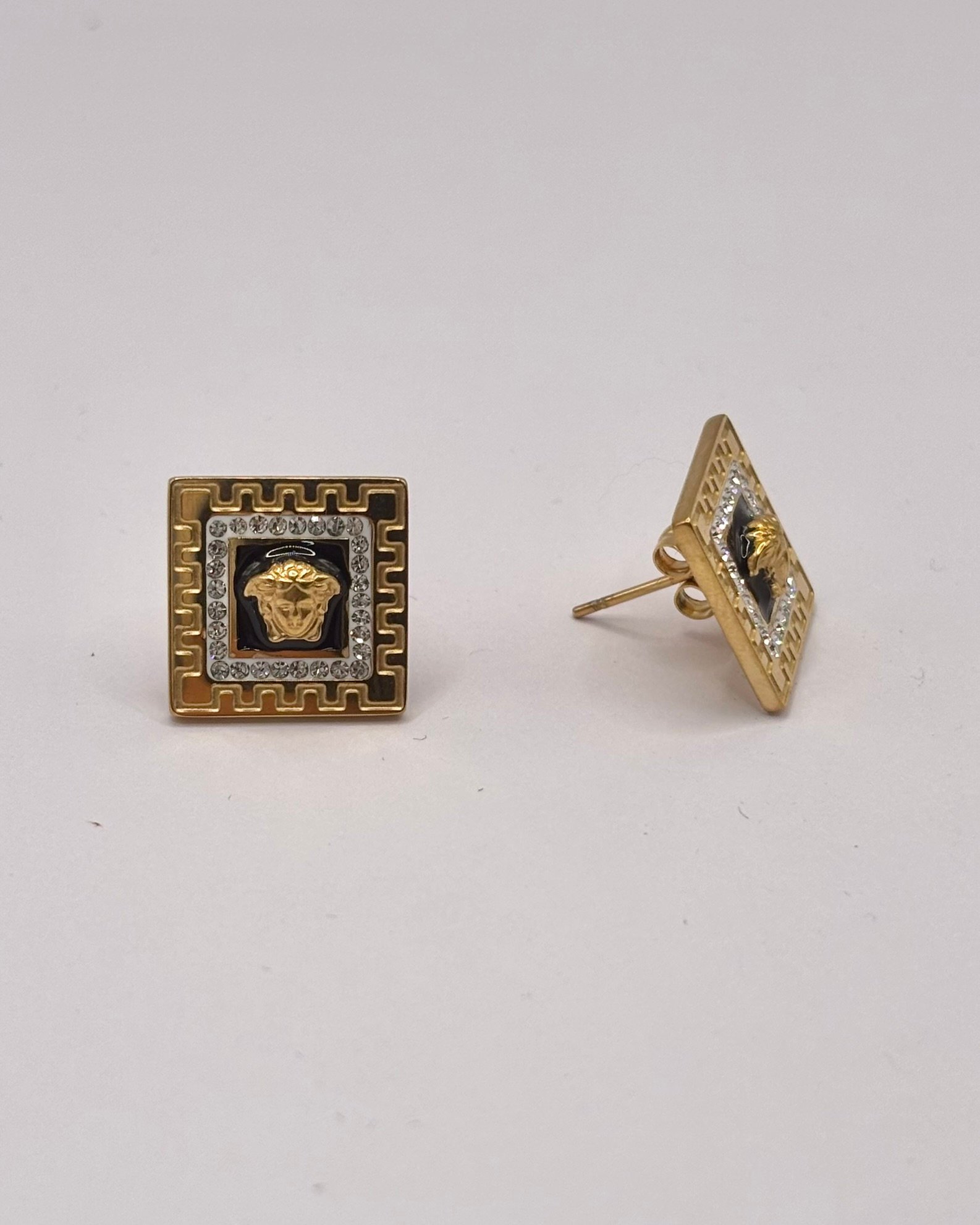 Pendientes Ver-sace Cuadrados - Modelo 2 - Imagen 2