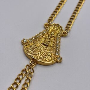 Pasamanos Virgen del Rocío con brillo